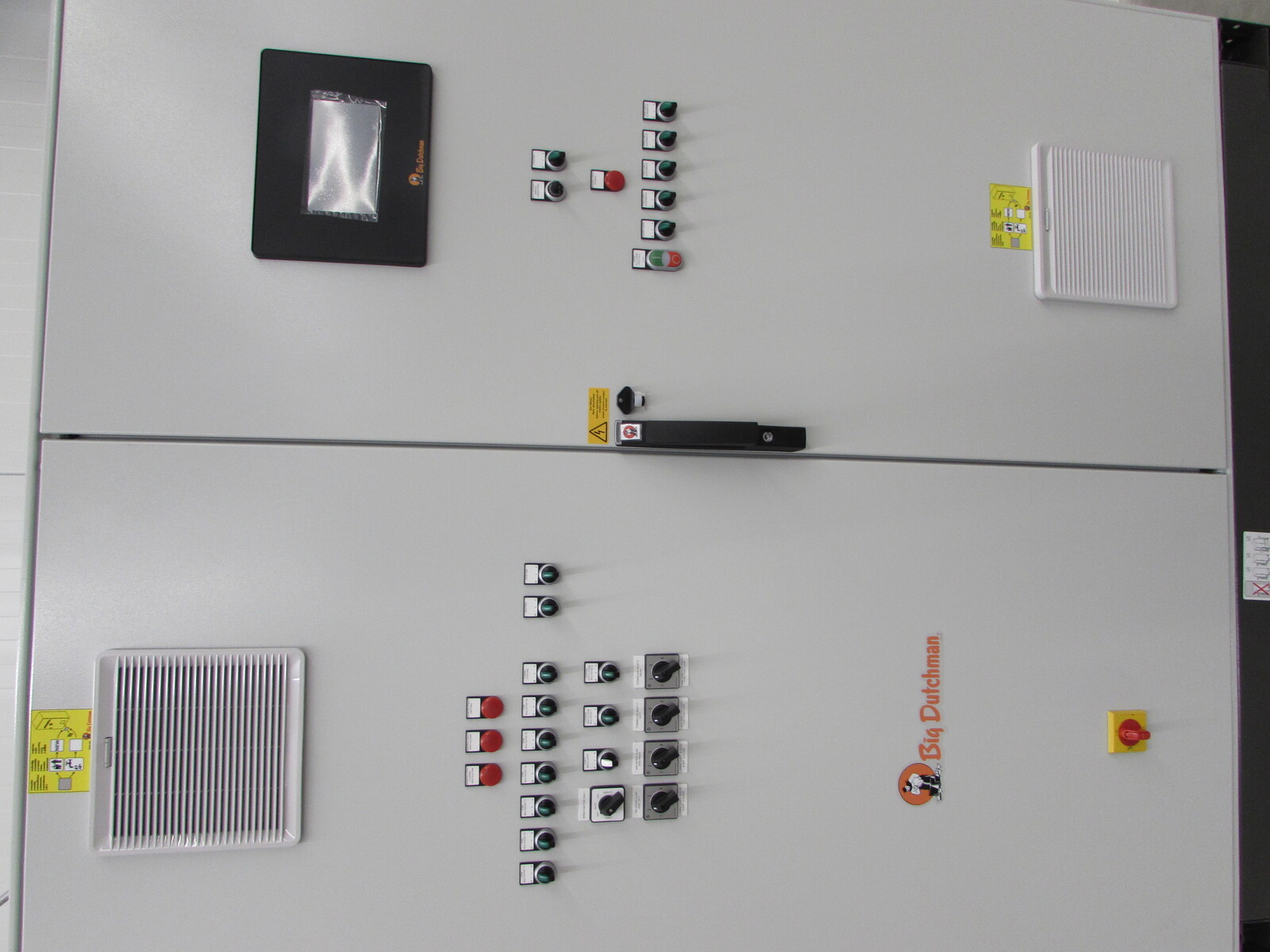 Control cab. Rearing A-Rack